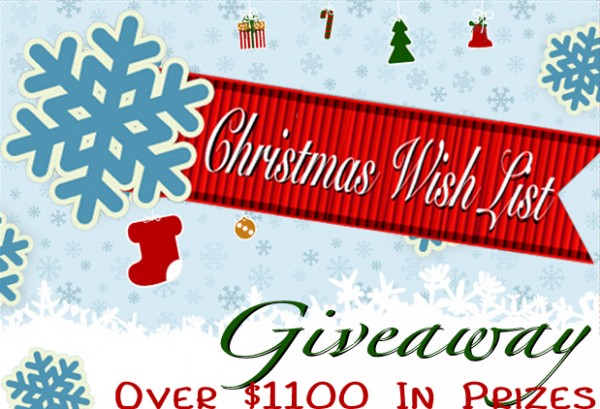 Christmas Wish List Giveaway by whatscookingwithruthie.com   