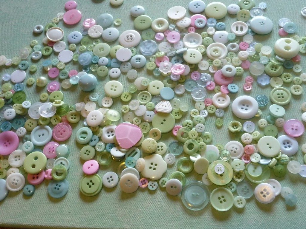 scattered buttons