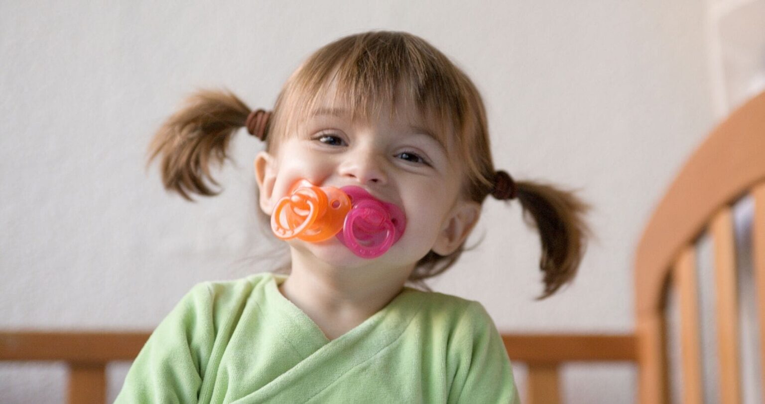 The EASIEST Way to Get Rid of Toddler's Pacifier Or so she says...