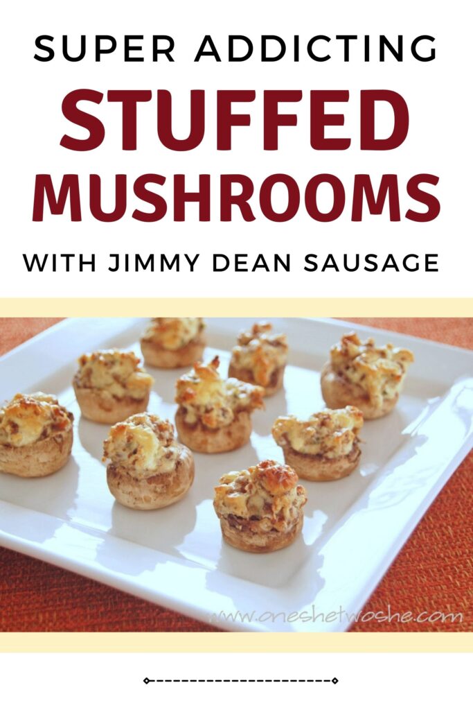 stuffed mushrooms with sausage