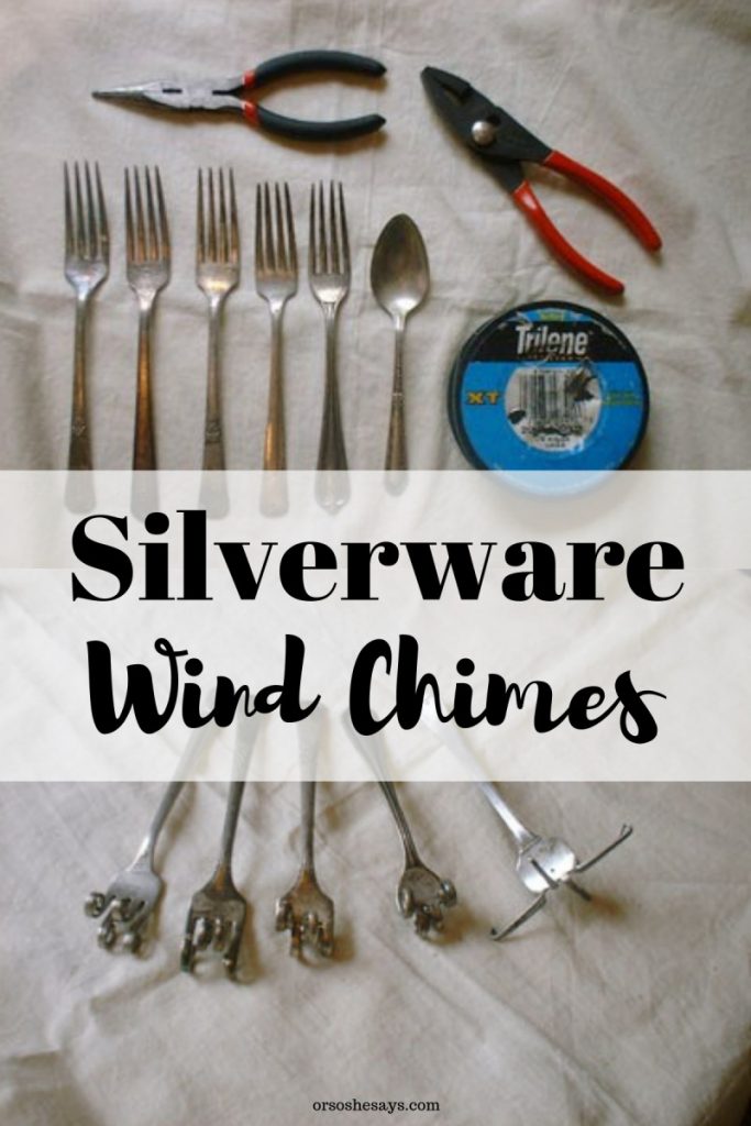 silverware wind chimes