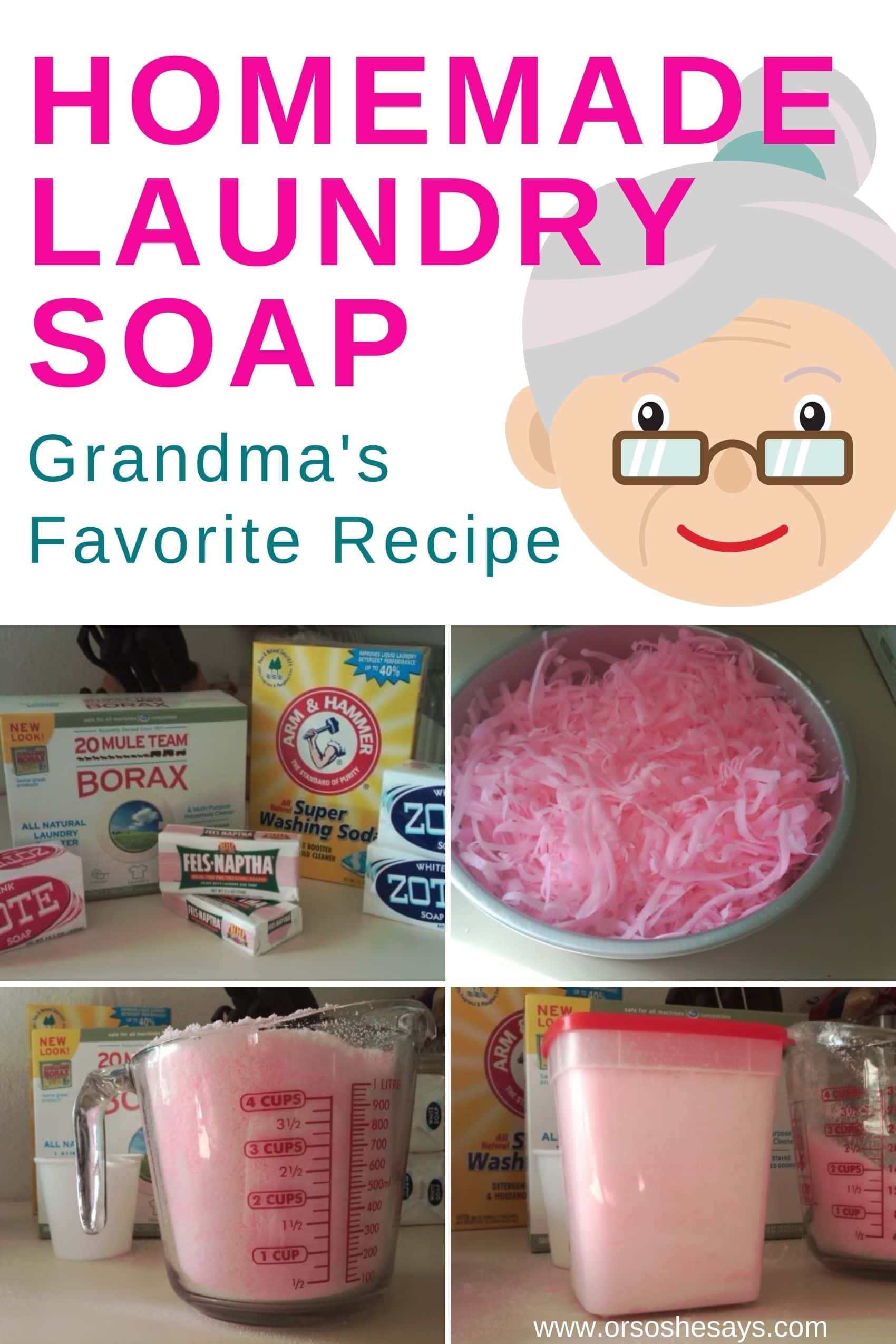 diy laundry soap