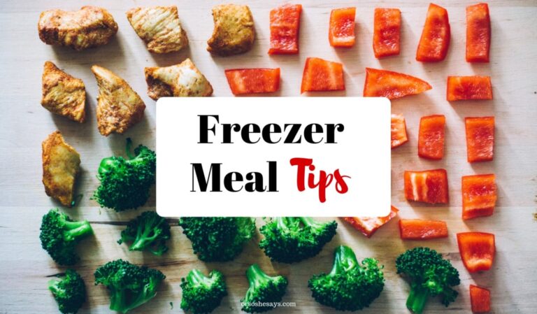 Freezer meals can make meal planning so much less stressful! Get tips on www.orsoshesays.com for the BEST freezer meals ever. #freezermeals #mealprep #mealplanning #recipes