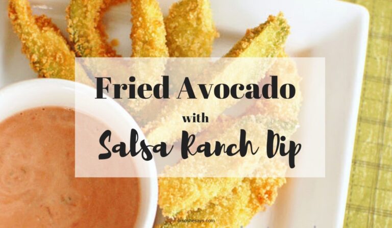 The Gardner Village fried avocados make all of our troubles go away. All of a sudden, our kids are cute again, our husbands are the "best ever," and we've never felt as pretty. Magical. Get the copy-cat recipe on www.orsoshesays.com #gardnervillage #friedavocadoes #recipe #salsa #ranch