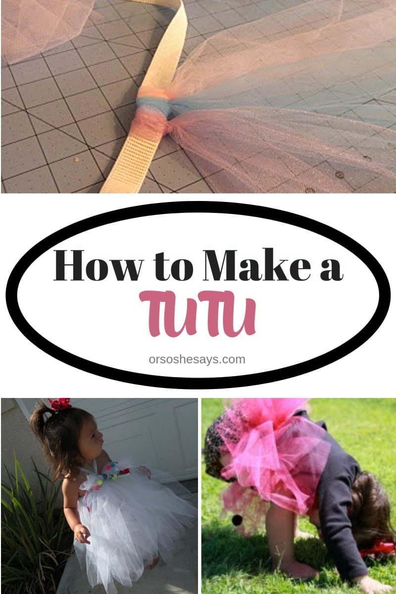 How To Make A Tutu (she: Bobbi) - Or so she says...