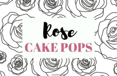Rose Cake Pops - Easier than they look! www.orsoshesays.com #cakepops #dessert #recipe #rosecakepop
