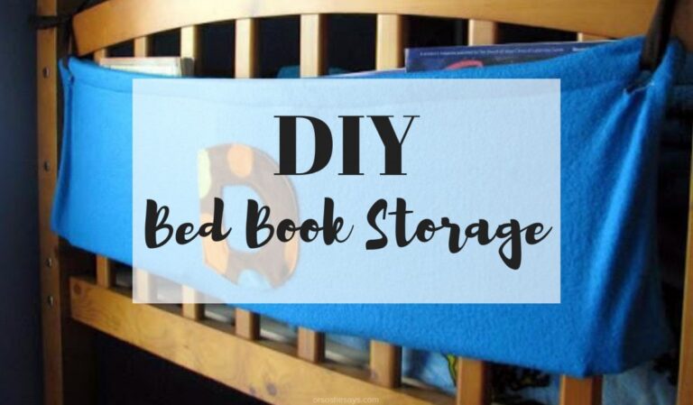 I thought that my kids might like to each have a space to keep their nightly books. We keep the bookcase down stairs, so we needed something that could ofer book storage by the beds. Get my easy DIY on the blog today: www.orsoshesays #books #reading #storage #DIY #bookstorage #organization #bedtime