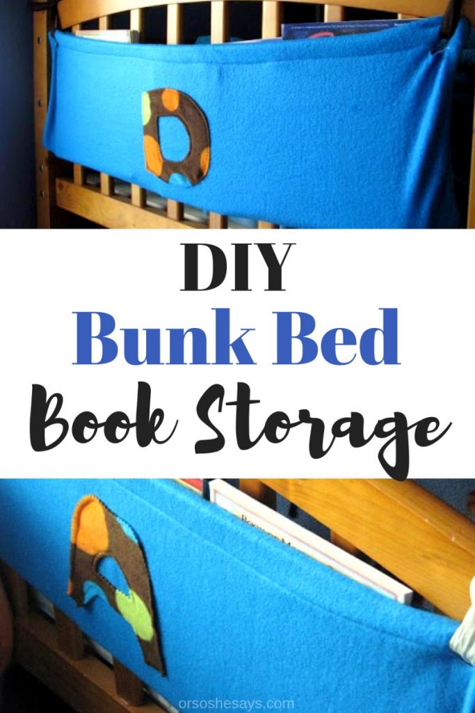 I thought that my kids might like to each have a space to keep their nightly books. We keep the bookcase down stairs, so we needed something that could ofer book storage by the beds. Get my easy DIY on the blog today: www.orsoshesays #books #reading #storage #DIY #bookstorage #organization #bedtime