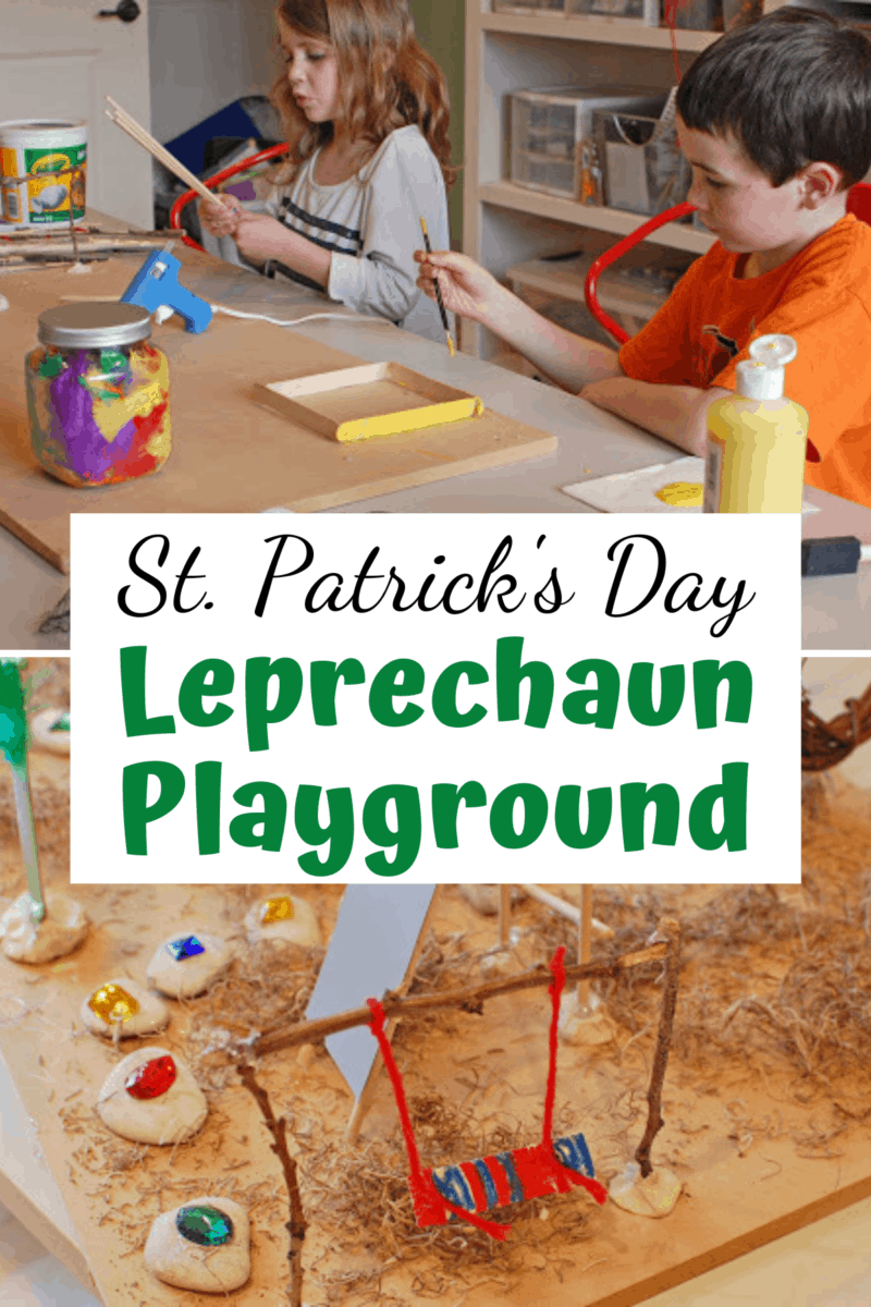 Woo a leprechaun with a playground, rather than a trap!! It just might work. :) St. Patrick's Day tradition and fun. www.orsoshesays.com