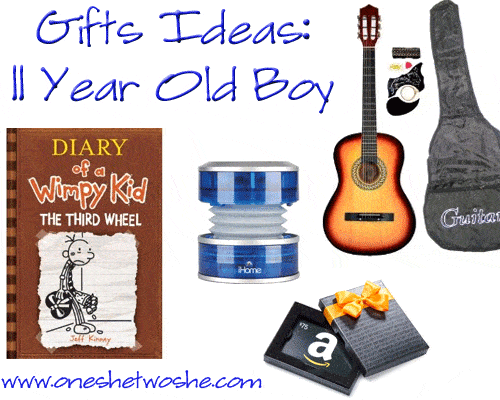 Gift Ideas: 11 Year Old Boy - Or so she says...