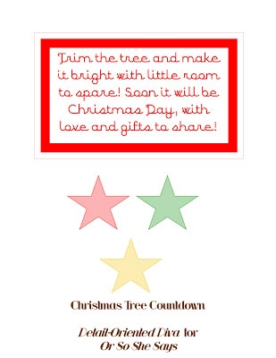 Today I am sharing this little Christmas Tree Countdown that I designed to help with all of my excitement regarding the holidays. #christmastree #christmascountdown #christmastreecountdown #christmas 