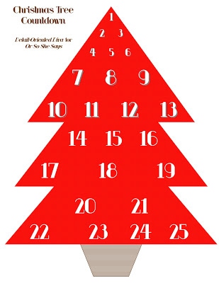 Today I am sharing this little Christmas Tree Countdown that I designed to help with all of my excitement regarding the holidays. #christmastree #christmascountdown #christmastreecountdown #christmas 