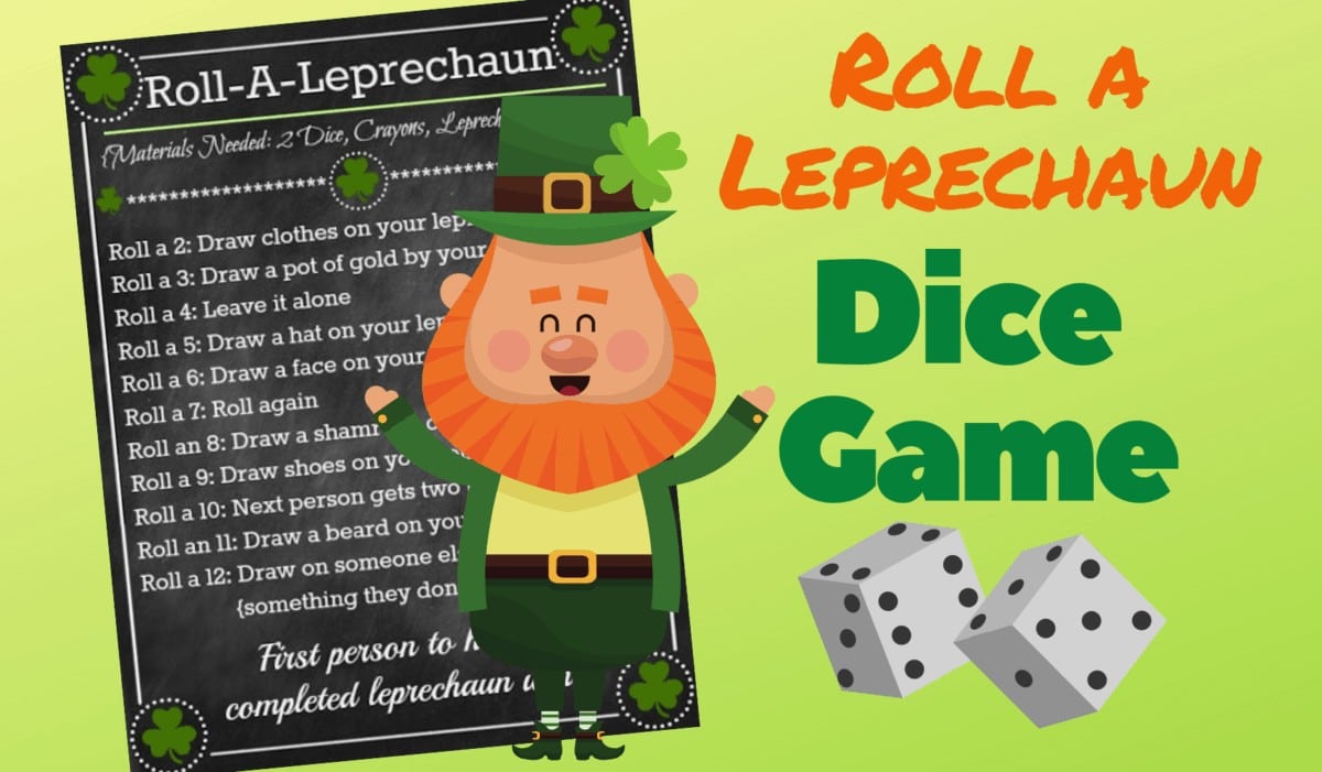 Roll-A-Leprechaun St. Patrick's Day Tradition Game