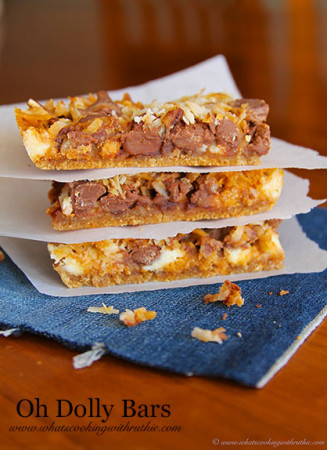 Oh Dolly Bars by www.whatscookingwithruthie.com