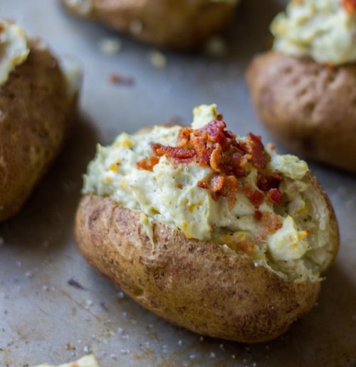 Southwestern Twice Baked Potatoes (she: Kate)