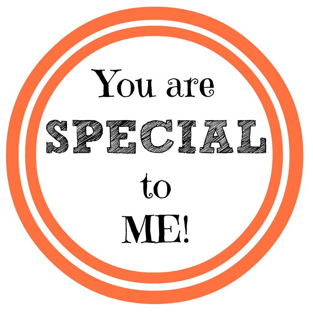 you are special to me