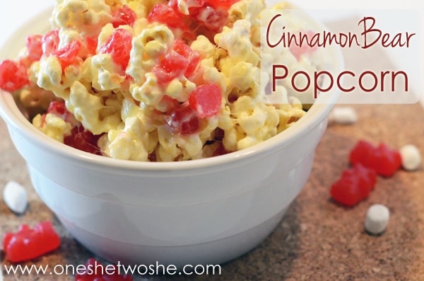 Cinnamon Bear Popcorn