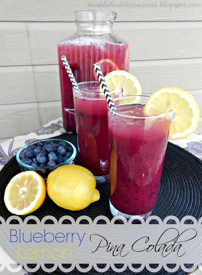 Blueberry Lemon Pina Colada (she: Jana)