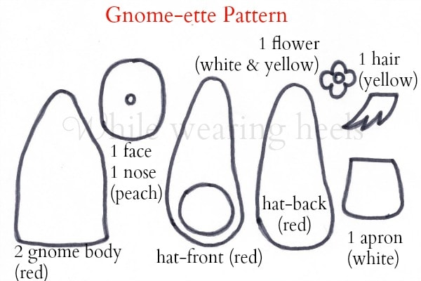 lady gnome pattern