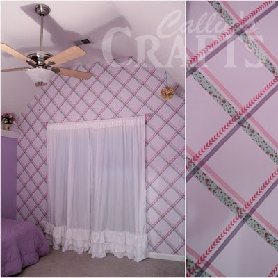 washi tape wall pattern1a