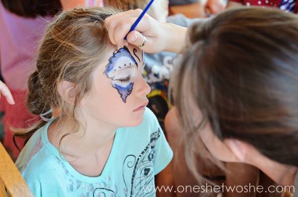 audrey face painting