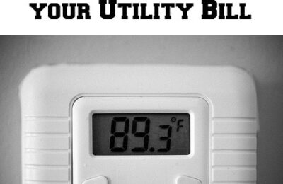 15 Ways to Save Money on your Utility Bill