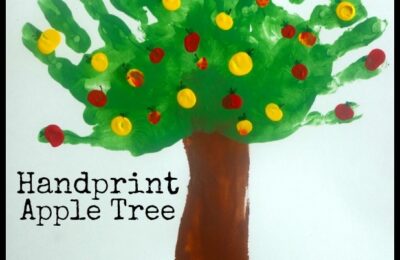 handprint apple tree