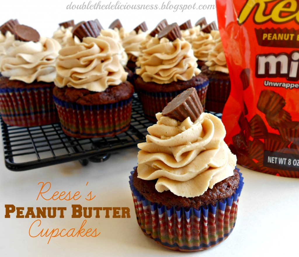resse's peanut butter cupcakes