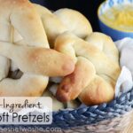 Soft Pretzels www.oneshetwoshe.com