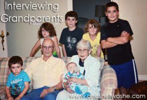 interviewing grandparents www.oneshetwoshe.com