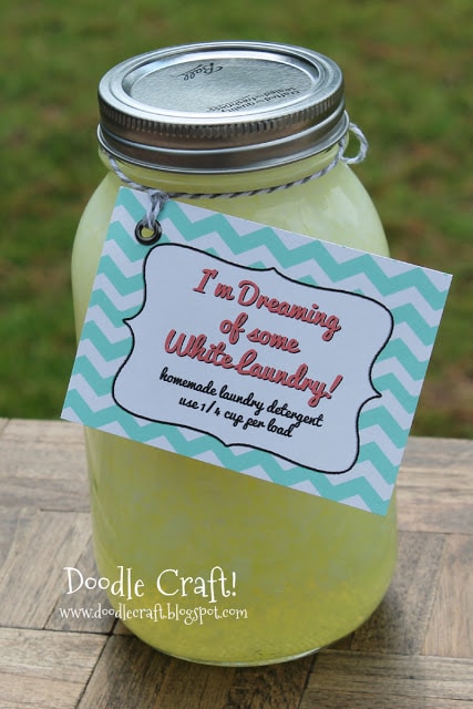 Homemade Laundry Detergent ~ Gift Idea for Neighbors