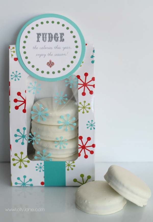 Fudge Cookies ~ Gift Idea for Neighbors
