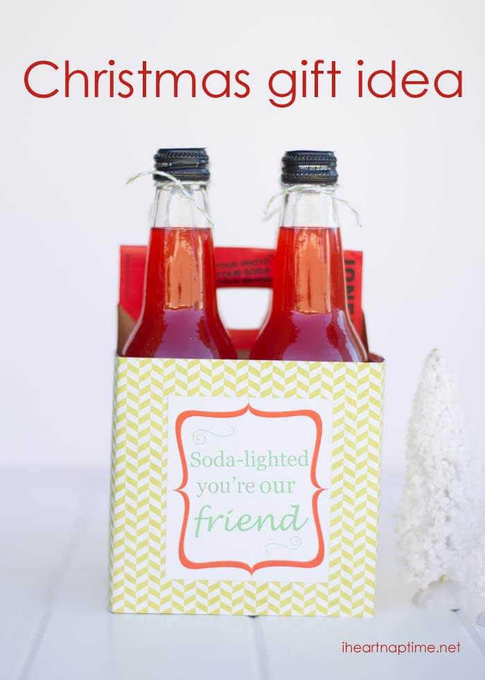 Soda Gift Idea ~ Gift Idea for Neighbors