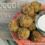 Broccoli Bites with Honey Mustard Dipping Sauce~ Delicious Appetizer! www.oneshetwoshe.com