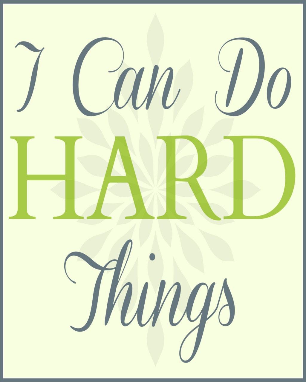 Image result for I love hard things