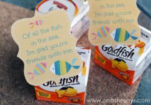 'of All The Fish In The Sea' - Fish Valentine Printable