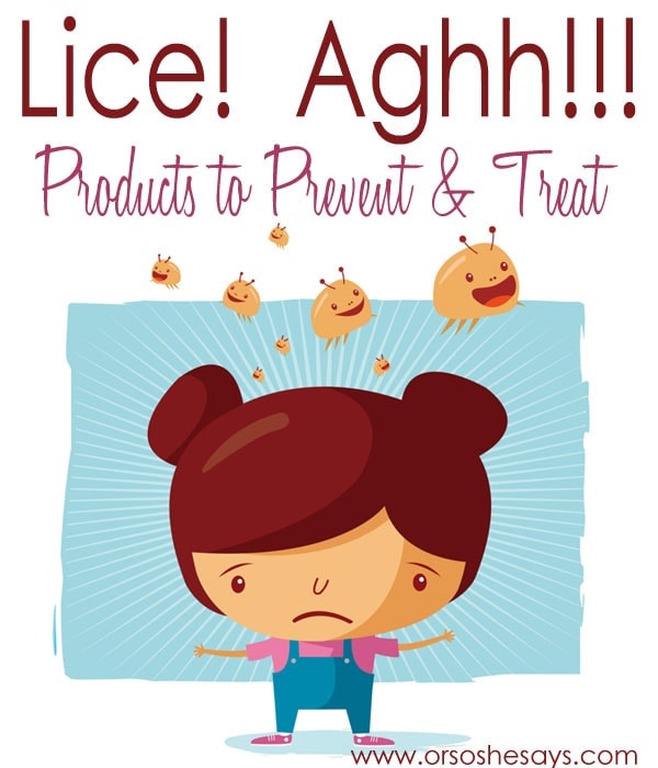 Products to prevent and treat lice