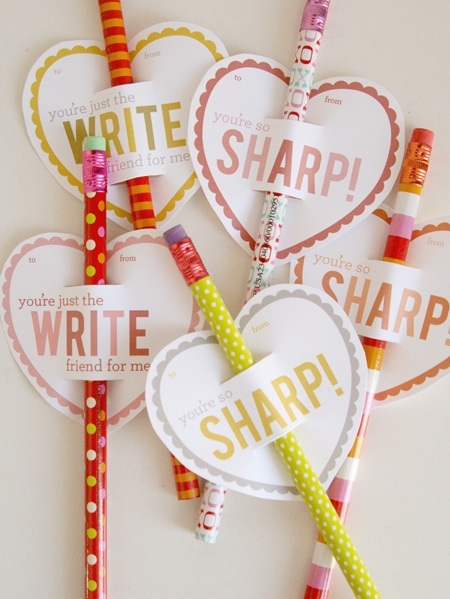 ‘You’re So Sharp’ Valentine Printable (she: Sharon)