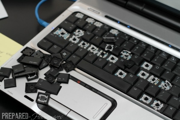 reuined keyboard that makes mommy want to scream