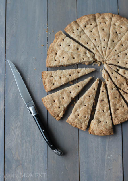 Chai Spiced Scotch Shortbread | Baking a Moment