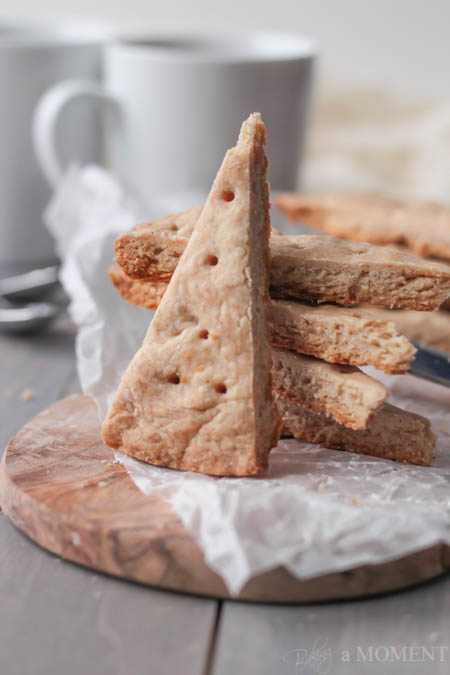 Chai Spiced Scotch Shortbread | Baking a Moment