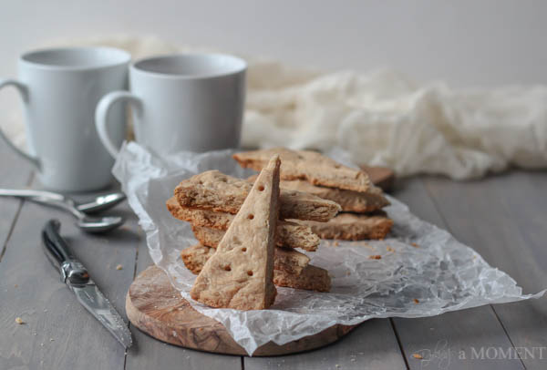 Chai Spiced Scotch Shortbread | Baking a Moment