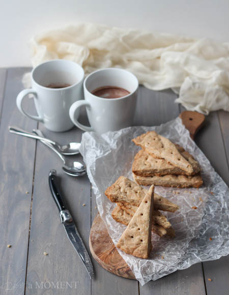 Chai Spiced Scotch Shortbread | Baking a Moment