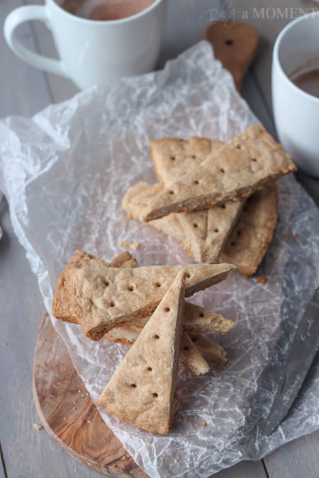 Chai Spiced Scotch Shortbread | Baking a Moment