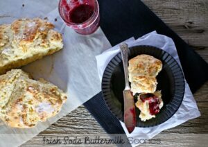 Irish Soda Buttermilk Scones from Gina @ Kleinworth & Co.