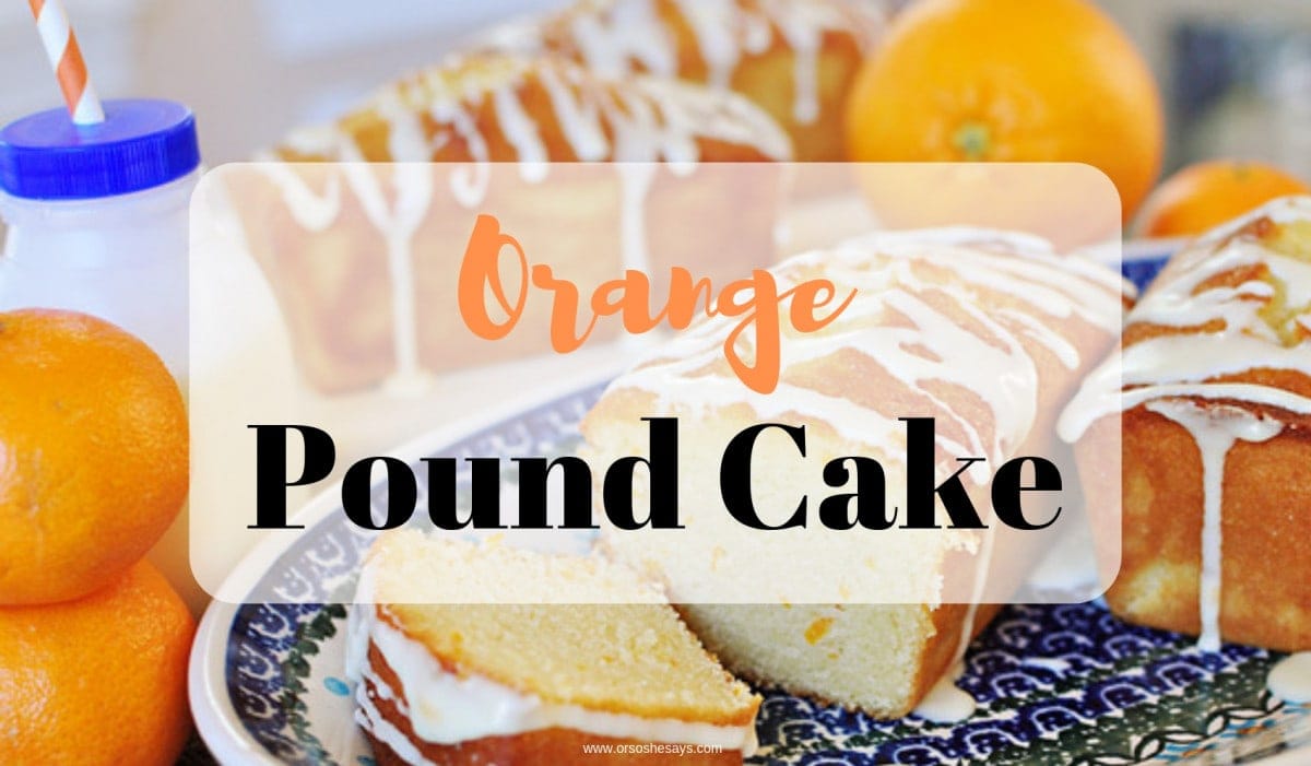 Mini Orange Pound Cakes + New Blog Design! - Confessions of a Chocoholic