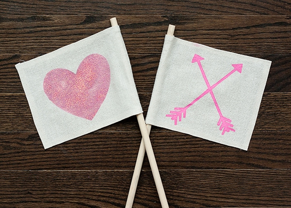 valentine's-flags