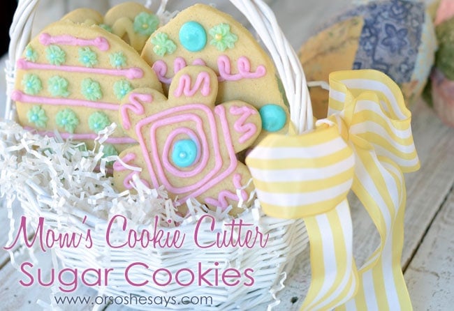 Cookie Cutter Sugar Cookies