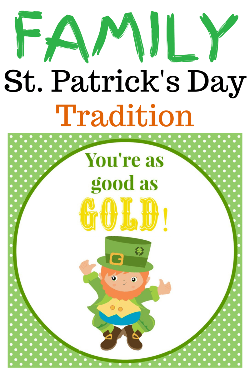 Family Tradition ~ St. Patrick's Day 