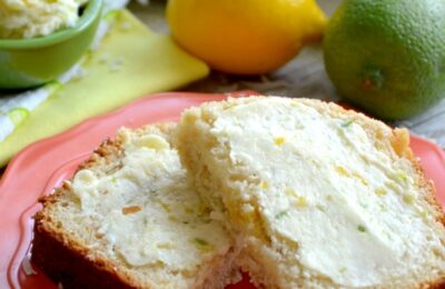 lemon-coconut quick bread